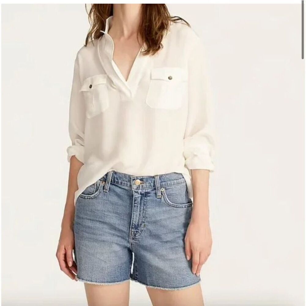 J. Crew Blue Jean Shorts